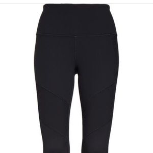 Zella ribbed high waist moto ankle legging. XXS